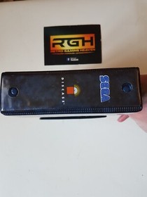 SEGA MEGA CD DISC CASE WALLET PLUS 6 DEMO DISCS TESTED WORKING SENSIBLE SOCCER
