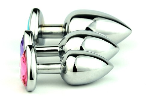 Stainless Steel Heart Plug Artificial Tail Role Play Toy Cosplay Couples Flirt - Bild 4 von 8