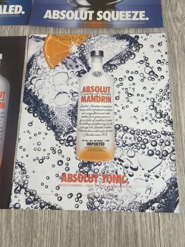 Absolut Mandrin Vodka Magazine Advertisements lot of 14 different Ads - Picture 11 of 18