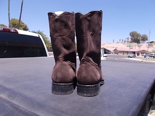 Roper Suede feel Western Cowgirl Cowboy Boots Mexico Ladies sz Mex  26 US 7 - Bild 5 von 10