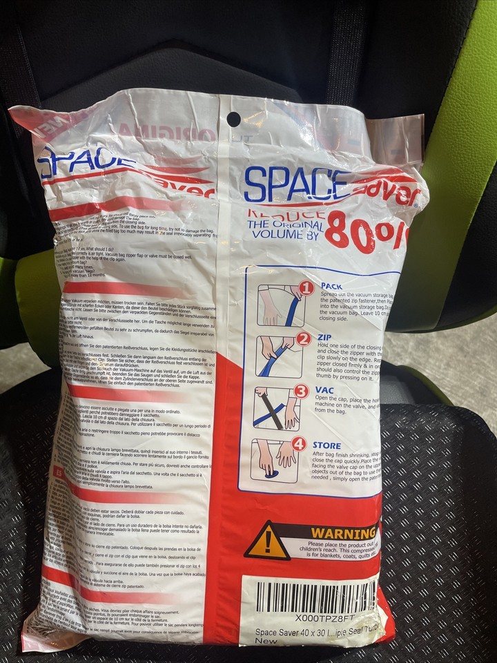 Spacesaver SSJ4030 Premium Jumbo Vacuum Storage Bags 784672847063 eBay