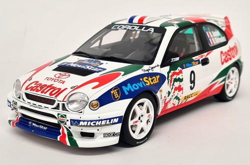 Otto 1/18 Toyota Corolla WRC Rally Catalunya 1998 Auriol Giraudet Model Car - Picture 3 of 8