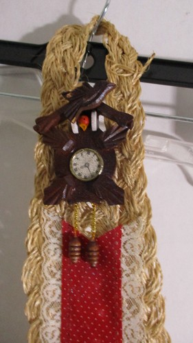 Vintage 31" Marienkäfer Blumen Weihnachten Türhänger/Wanddeko - Bild 2 von 6