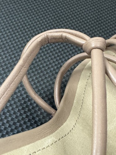 SCHUTZ Princey Strappy Sandal, Tan Knotted, Women Size 5B *Defect* - Picture 12 of 12