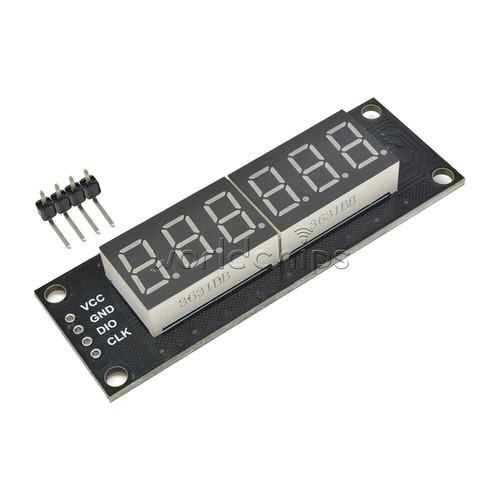 0.36"inch 6-Digit LED Display Tube 7-Segment TM1637 Module Red/Yellow/Green/Blue - Picture 8 of 23