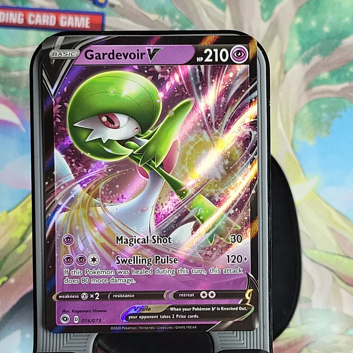 016/073 Gardevoir V, Rare Holo V Card