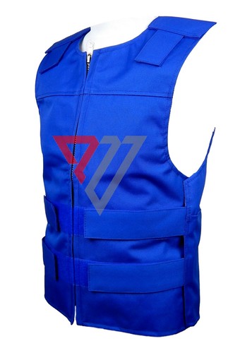 Carolina / Light Blue Cordura Cloth - Textile Motorcycle Vest | Unisex Cut - Picture 21 of 28