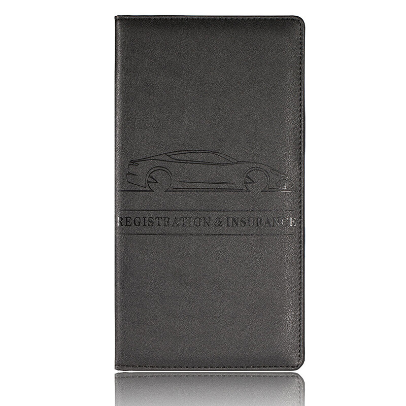 Car Registration Insurance Card Holder Driving License Cover Handwork Car Auto - Picture 14 of 18