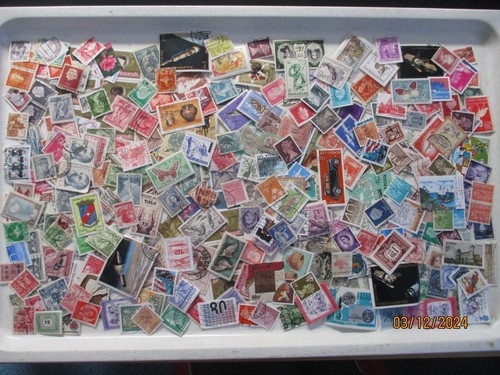 Prophila Collection Kiloware-Eimer 300 G – Unsortierte Briefmarken Aus Aller Welt, Für Sammler