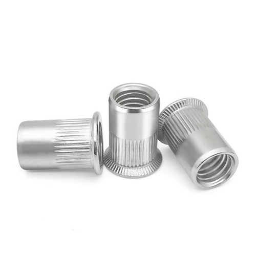 M3 M4 M5 M6 M8 M10 M12 Flange Nutserts Rivet Nut Rivnut Nutsert Stainless Steel - Picture 3 of 24
