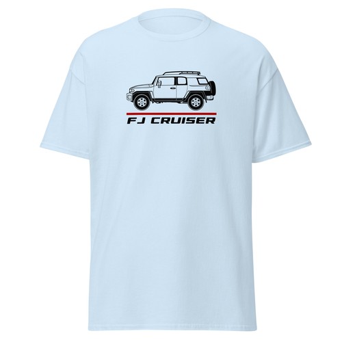 Premium T-Shirt For Toyota FJ Cruiser SUV Car Fans Birthday Gift Tee Shirt - Picture 4 of 6