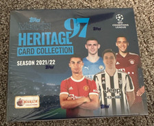 2021-22 Topps Merlin 97 Heritage UEFA Champions League Hobby Box