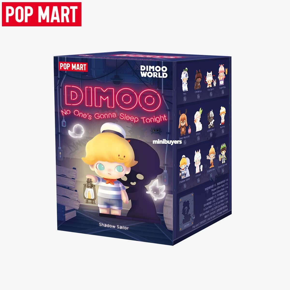 2023 POP MART DIMOO No One's Gonna Sleep Tonight Series Blind Box