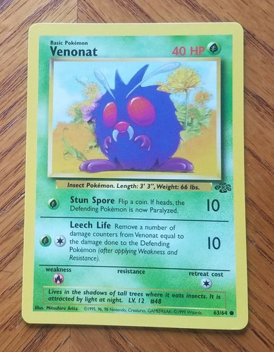 Pokemon Cards - Jungle Set - U-Pick/Complete Your Set - Picture 26 of 27