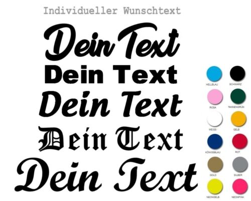 Bügelbild Bügelbilder eigener Text bis 25 cm Flex Folie Hotfix Name Wunschtext  - Bild 1 von 3
