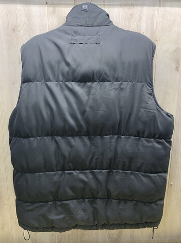 Free Country Men's XL Full Zip Down Winter Puffer Vest Charcoal-Gray - Picture 2 of 16