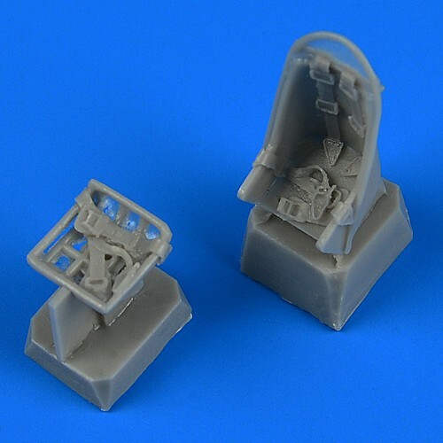 Quickboost 72543 1/72 Ju87 Stuka Seats w/Safety Belts for ZVE & ACY
