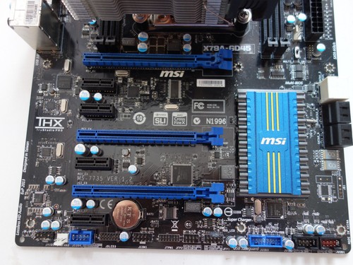 MSI X79A-GD45 - LGA2011 + Xeon E5-2690 V2 + Fortis - 10 rdzeni 20 wątków - Zdjęcie 2 z 9
