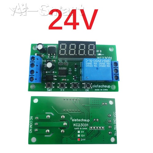 Pulse Counter Switch Adjustable Timer Delay Turn On/Off Relay Module DC 5/12/24V - Picture 15 of 15