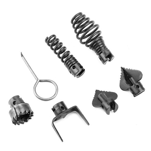 7 Pieces Drain Cutter Set 16mm Cutter for Head for Pipeline Dredging New - Picture 6 of 7