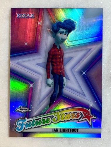2024 Topps Chrome Disney Ian Lightfoot Pixar Future Stars Refractor Card No FS-5 - Picture 1 of 2