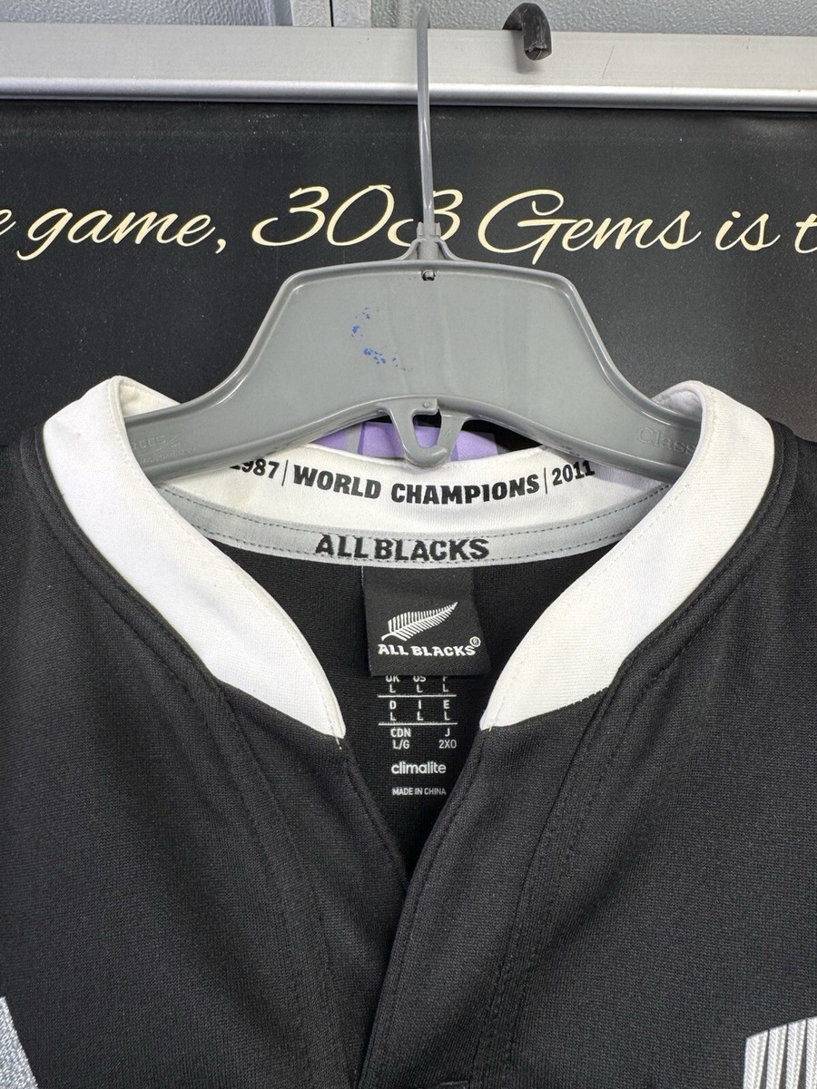 Authentic adidas ALL BLACKS New Zealand 2011 Rugby Jersey Kit | eBay