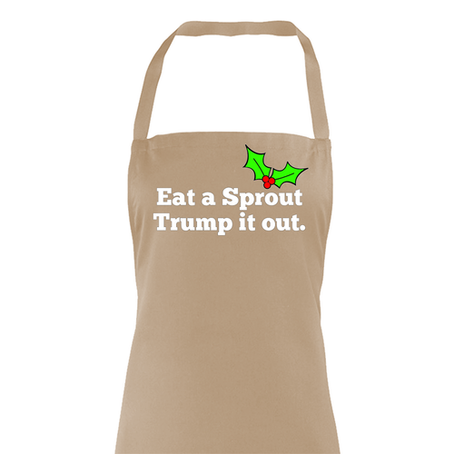 Delantal Eat A Sprout • Delantales Impresos Personalizados para Adultos • Cocina Broma Navidad Trump - Imagen 19 de 41