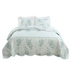 3PCS Soft Quilt Set Lightweight Bedspread Set Reversible Bedding for All Seasons