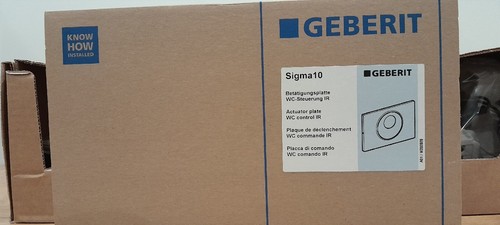 Geberit Sigma 10 Toilet Electronic Flush Control System/Plate 115.856.SN.5 - Picture 4 of 7