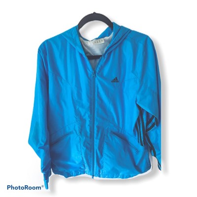 baby blue adidas windbreaker