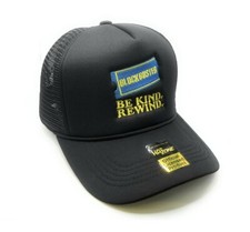 Be Kind Rewind Mesh Trucker SnapBack Black 