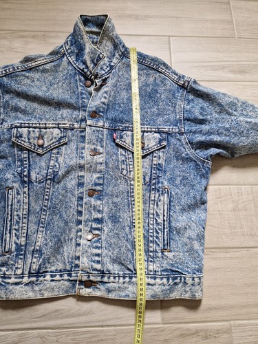 Chaqueta vaquera hombre Levi's 70507-0219 Trucker talla L (52) Made in USA - Imagen 14 de 17