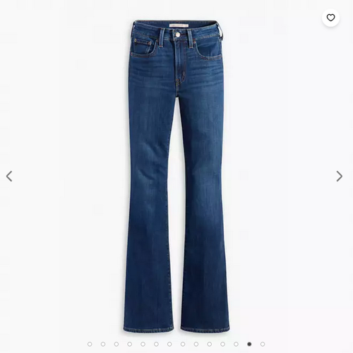 726 High Rise Flare Women's Jeans - Picture 19 of 26