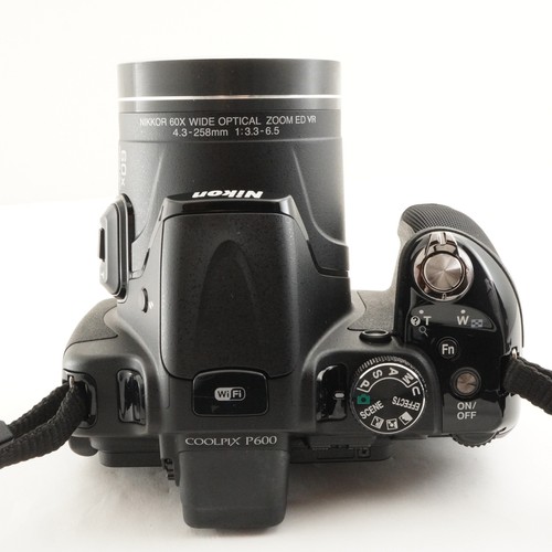 Nikon COOLPIX P600 Black In Box + 4GB SDHC Card Digital Camera from Japan #3121 - Picture 5 of 13