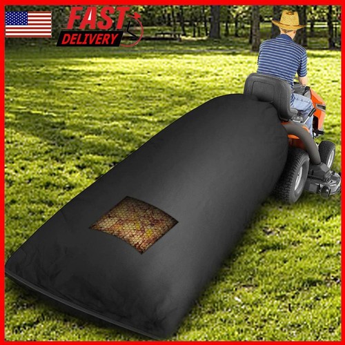 78.7x51.2 Inch Lawn Tractor Leaf Bag Lawn Mower Grass Bag for Riding