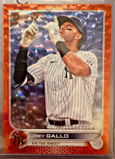 2022 Topps Series 1 Orange Foil #322 Joey Gallo 176/299