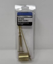 Everbilt Tub Drain Linkage Assembly in Brass 1-5/16" 1006950806 -NEW- E25