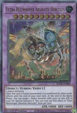 YUGIOH HOLO CARD 1 X  ULTRA BEETROOPER ABSOLUTE HERCULES BODE-EN088 1ST EDITION