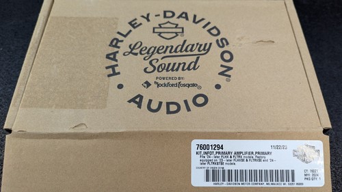 Harley-Davidson Audio by Rockford Fosgate Primary Amplifier 500W + Accessories - Picture 8 of 9