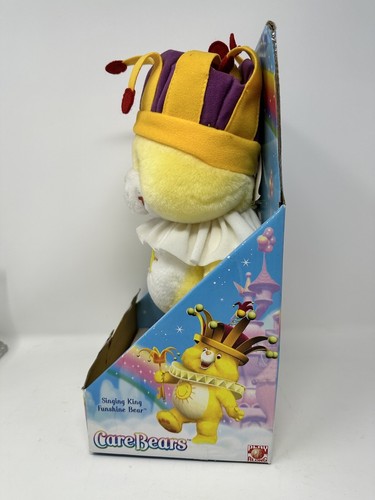 Care Bears Singing King Funshine Bear Tested Works with Original Box - Picture 2 of 7