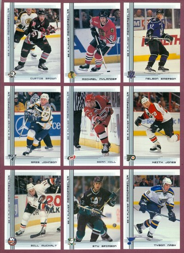 2000-01 BAP BE A PLAYER MEMORABILIA ROOKIE NHL HOCKEY CARD 253 TO 374 SEE LIST - Picture 95 of 154