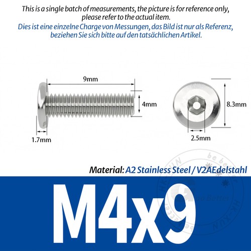 CONECTOR JUNTA MUEBLES PERNOS FIJACIONES CABEZA LLAVE ALLEN A2 ACERO INOXIDABLE - Imagen 46 de 185