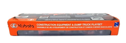 NewRay Kubota Construction Equipment & Dump Truck Playset - Picture 4 of 4