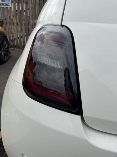 Abarth Dynamic LED Tail Light Rear Fiat 500 2007–2015 S3 PAIR Plug Play RHD 595 - Picture 2 of 8
