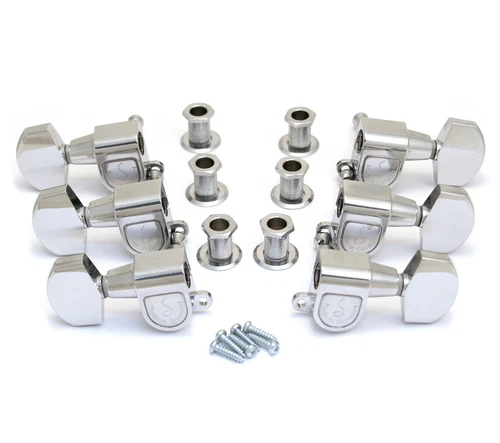 Schaller Chrome M6 3x3 Tuners for Gibson Les Paul/SG® Guitar TK-0971-010