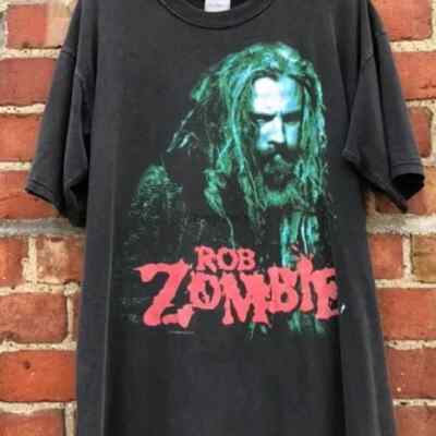2001 Rob Zombie The Sinister Urge Cotton Black Unisex T-shirt AHN00349