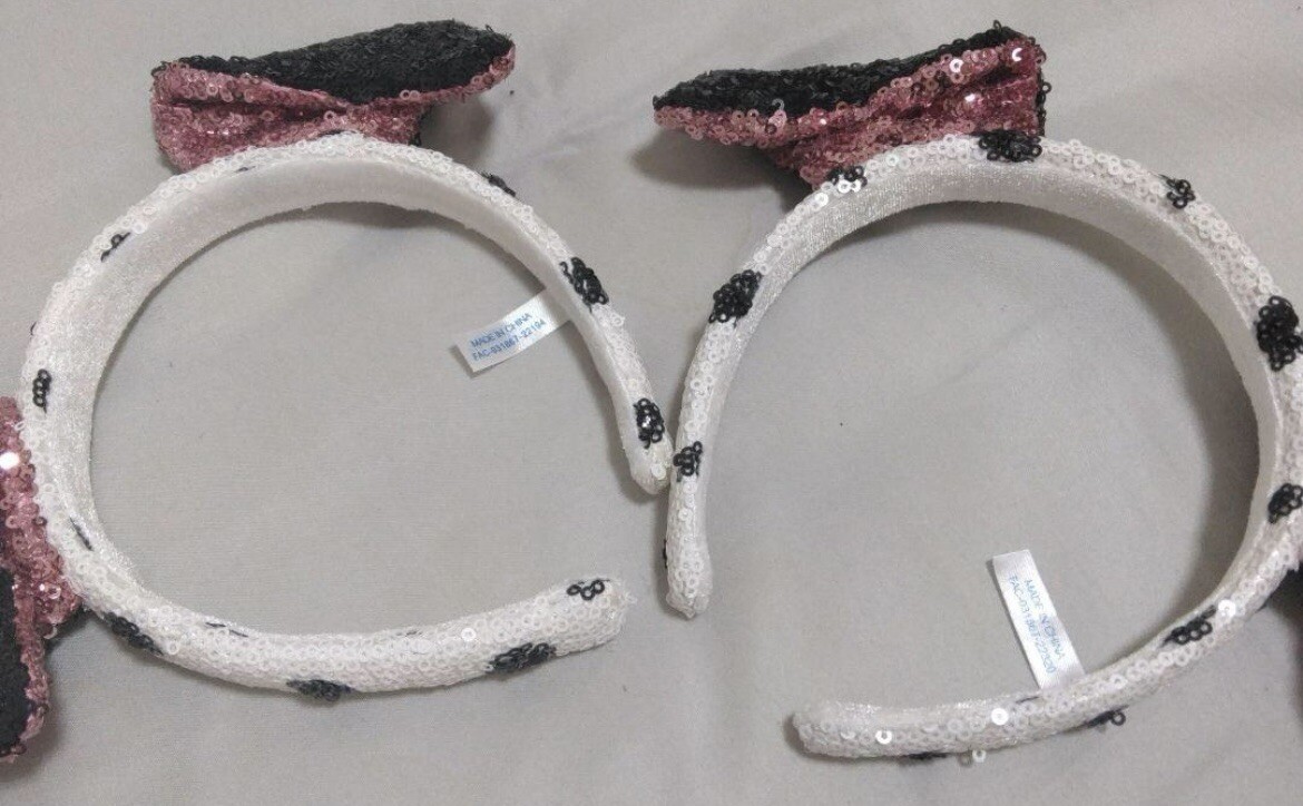NWOT Tokyo Disney 101 Dalmatians Sequin Ears Headband 101 Dalmatians sequin Ears HeadBand Tokyo Disney Resort | eBay main image 4