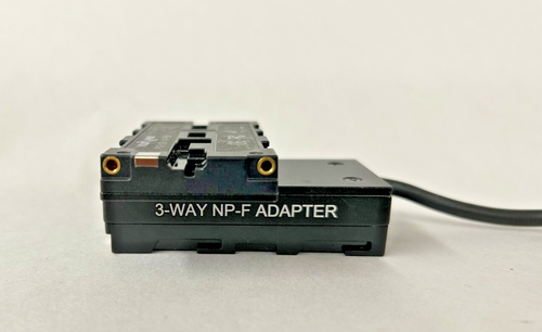Indipro 3-Way NP-F Adapter to D-Tap Coiled Cable - Picture 5 of 5