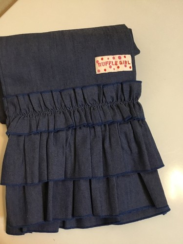 Ruffle Girl Size 14 Denim Pants NWT - Picture 7 of 7
