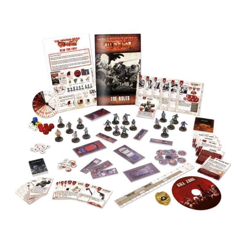 The Walking Dead all out War Miniatures Game Core Set Tight Mantic Games Zombie The Walking Dead all out War Miniatures Game Core Set Tight Mantic Games Zombie